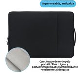 13.3"Laptop Sleeve Case for MacBook M2 M1 Air13.6 Air13.3 MacBook Pro13 14  with Handle Pocket Briefcase Waterproof HandBag