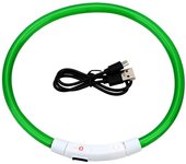 Collar de Perro LED Luminous USB Gato Perro collar 3 Modos LED Luz Brilliant Prevención DE LA PÉDRIDA LED collar para Perros mascotas accesorios para Perros