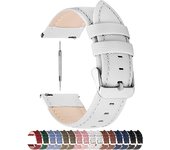 14mm 16mm 18mm 20mm Watchband 22mm Watch Band 24mm Leather Watch Strap Fits Amazfit Garmin Huawei Samsung Quick Release Armband