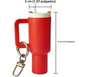 Mini Cup Keychain Mini Tumbler Keychain Handbag Charms Key Ring Mini Keychain Pendant for Stanley Water Bottle Accessories