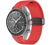 20mm 22mm Strap For Samsung Galaxy watch 6/4/5 pro/classic/gear s3/active 2 Sport Silicone Magnetic Buckle Huawei GT 2 2e 3 band