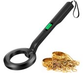 Detector de metales para niños y adultos, ligero y profesional, con alta sensibilidad, sonido y vibración, portátil e impermeable.