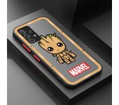 Matte Case For Samsung A52 A53 A12 A13 A14 A21s A22 A24 4G A32 A54 A53 A72 A73 5G Phone Cover Marvel Venom Spiderman Iron Man