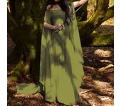 Ancient Greek Goddess Fairy Dress Medieval Viking Castle Princess Costume Halloween Cosplay Party Elegant Evening Women Dresses