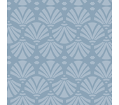 Papel Pintado Victoriano Azul Claro