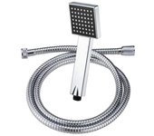 Alcachofa de Ducha con Manguera de 1,5M, Alcachofa de Ducha Alta Presion ,Universal ,Telefono Ducha de Mano, Ahorro de Agua Antical, Cabezal de Ducha Extraíble ,Juego de baño