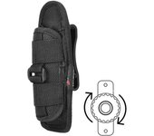 UltraFire #402 Tactical Flashlight Holster Torch Holder Utility EDC Tool Waist Pack Flashlight Bag Belt Carry Case for Outdoor