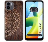 Funda Silicona para Xiaomi Redmi A1 diseño Madera 06 Dibujos