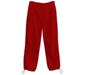 TELLHONEY Women Fashion Low Waist Parachute Pants Female Casual With Pockets Lace Up Pleats Solid Trousers