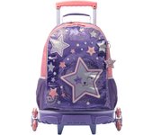 Totto Mochila infantil ruedas Star Cat -Dimensiones:33 x 47.5 x 16 cm-Material: Poliester