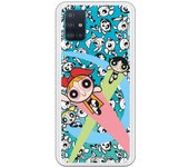 Funda original compatible con Samsung Galaxy A51 - P Girls Volando Fondo B/W