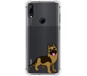 Funda Silicona Antigolpes para Huawei P Smart Z diseño Perros 03 Dibujos