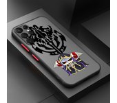 Overlord Anime Cool Art For Samsung Galaxy S24 S23 S22 S21 S20 Ultra Plus FE Note 20 5G Frosted Translucent Phone Case