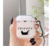 Funny Friends Art Painting Case For AirPods 3 Pro Bluetooth Earphone Wireless Box soft Silicone Protective Air Pods 1 2 Cover