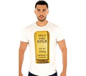 Avenue George V Camiseta George V Paris Parche Lingote de Oro Blanco