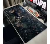 Anime Mouse Pad Gamer Computer Accessories Office Desk Mat B-batman 900x400 Playmat Gaming Office Deskmat Mousepad Large Carpet