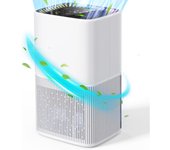 Deshumidificador de aire eléctrico, deshumidificador portátil de 1600 ml, deshumidificador de aire antimoho con descongelación automática, modo de suspensión, LED colorido, temporizador, ideal para baño, dormitorio