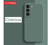 S22 Case YIYONG Square Liquid Silicone Soft Cover For Samsung Galaxy S22 Plus S23 S24 S25 Ultra S22+ S23+ S24+ S25+ Phone Cases