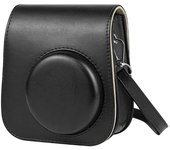 For Fujifilm Film Camera Bag for Instax Mini 11 9 8 Camera Case PU Leather Soft Silicone Cover Bag with Shoulder Strap