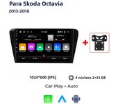 MEKEDE Carplay Auto Radio Android System for Volkswagen SKODA Octavia 3 A7 2013-2018 Car Multimedia Screen Stereo IPS GPS 2 Din