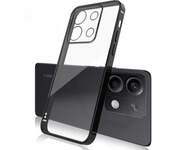 Luxury electroplated HD transparent shell for Redmi Note 13 4G 5G 12 11 10 9 7 8 PRO K 70 60 E 50 40 30 S Shockproof phone case