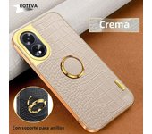 For OPPO A58 Case Zroteve Plating Silicone Crocodile Leather Cover For Oppo A18 A38 A78 A98 OppoA78 OppoA98 OppoA58 Phone Cases
