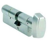 ISEO BOMBILLO F5 POMO DOBLE EMBRAGUE 40+40 15 NIQUEL