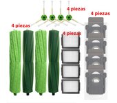 Hepa Filter Side Brush For iRobot Roomba I7 I7+ I6 I8 I3 E5 E7 E&I Series Vacuums Cleaner Dust Bag Replacement Parts