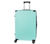 DAM Maleta gran volumen trolley rígida ultraligera, de ABS de alta resistencia con esquinas reforzadas. Cerradura numérica y 4 ruedas dobles extraíbles y giratorias 360°.  51x30x77Cm