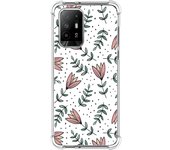 Funda Silicona Antigolpes para Oppo A94 5G diseño Flores 01 Dibujos