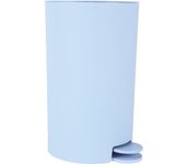 MSV Cubo de Basura Osaki 3L Azul Claro con Pedal - Diseño Elegante