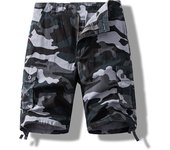 Men's Cotton Shorts Cargo Knee Pants Tactical Casual Sports Shorts Man Hiking Fishing Y2K Clothes