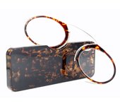 Legless Clip Nose  Portable Reading Glasses For Men And Women Ultra light Ultra thin Presbyopic Spectacles With Original Case