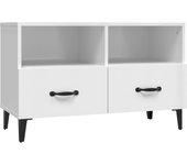 vidaXL Mueble para TV madera contrachapada 80x30x30 cm, Mueble de Salon, Mueble TV, Mueble TV salon, Mesa de TV, Mueble tele