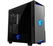 Caja gaming gigabyte ac300g atx 2xusb3.0 1xusbc rgb s - f negro