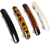 Tienda BIT 4 Pasadores de Estilo Vintage para Cabello Fino y Grueso, Clips PARA EL Cabello Francés Fino y Grueso, pasadores automáticos