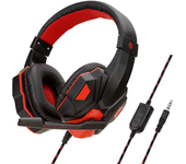 3.5mm Wired Gaming Headphones With Microphone 120° Adjustable PC Bass Stereo Gamer Headset For PS4 PS5 Xbox Smartphone Laptop