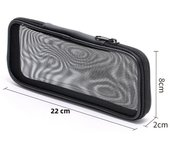 Makeup Brush Travel Case Cosmetic Toiletry Bag Organizer For Men Women Beauty Tools Mesh Dopp Kit Pouch Wash Storage Accessorie