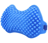 3-piece set of car cushions, car pillows, silicone car cushions, pressure reducing and comfortable neck protection headrests