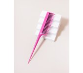 1PCS portable hair comb brush, 2 rows of tearing teeth comb, wrinkle removal brush, mouse tail hair comb