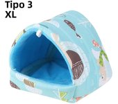 Comfortable Hamster House Small Animal Sleeping Bed Soft Guinea Pig Nest Warm Mat Mini Cage For Rabbit Squirrel Mat