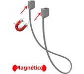 Magnetic Anti-Lost Silicone Earphone Rope Holder Cable For AirPods 3 Pro 1 2 Wireless Bluetooth Headphone Neck Strap Cord String