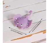 Ocean Cake Decoration Octopus, Turtles, Whales, Poofish, Manta Rays for Kids Happy Birthday Party Cake Topper Baby Shower Gifts