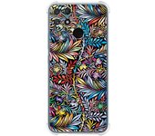 Funda Silicona Antigolpes para Realme Narzo 50A diseño Flores 04 Dibujos