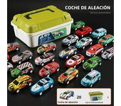 Toy car alloy car children boy baby pull back car gift educational set mini model
