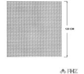 TELA DE MOSQUITERA DE FIBRA DE VIDRIO DE 120CM FHZ GRIS PARA PUERTA O VENTANA