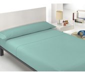 Donegal Collections - Juego de Sábanas Tres Piezas Liso ideal para Verano 50% Algodón y 50% PES - Disponible desde para cama de 90cm, hasta cama de 180cm - Diferentes colores