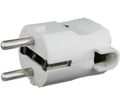 Clavija acodada con toma a tierra color negro 16 V Electro Dh 36.025/N 8430552117543