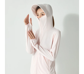 Summer New High Quality Ice Silk Couple Sun Protection Clothing Outdoor UV Protection Sports Running Sun Protection Top