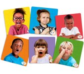 Set de 6 puzzles: Las emociones de la cara